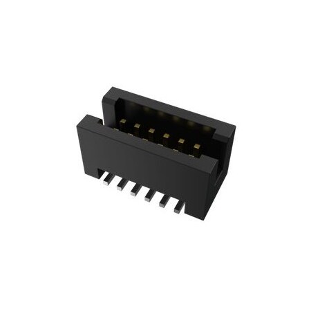 Fci Board Connector, 16 Contact(S), 2 Row(S), Male, Straight, 0.05 Inch Pitch, Surface Mount Terminal, 20021221-00016T1LF